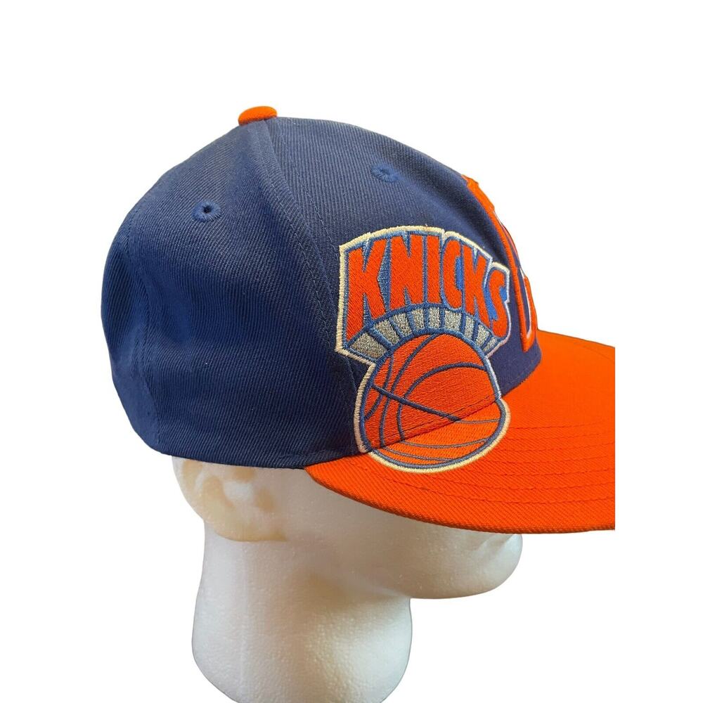 New York Knicks Hat Snapback Baseball Cap Hardwood Classics 47 Brand - Picture 4 of 5